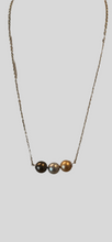 Load image into Gallery viewer, Three Swarovski pearl necklace
