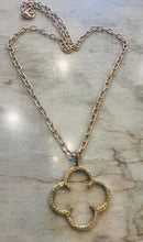 Load image into Gallery viewer, Quatrefoil pendant
