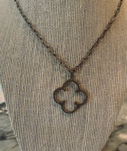 Load image into Gallery viewer, Quatrefoil pendant
