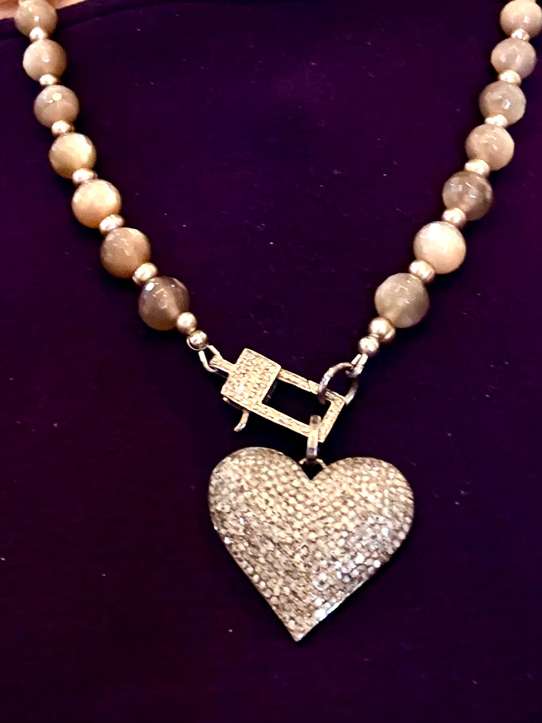 taupe-y moonstone