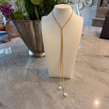 Load image into Gallery viewer, Baroque pearl bolo
